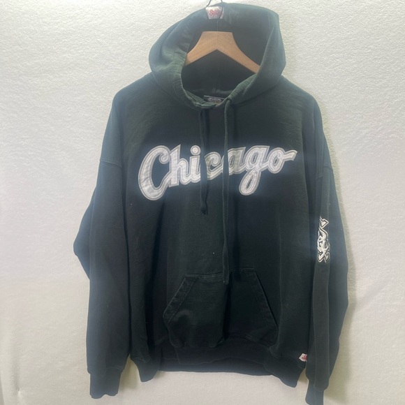 Chicago White Sox Stitches MLB Hoodie Mens 2XL Sweatshirt Embroidered Cool 1920 - Picture 1 of 7
